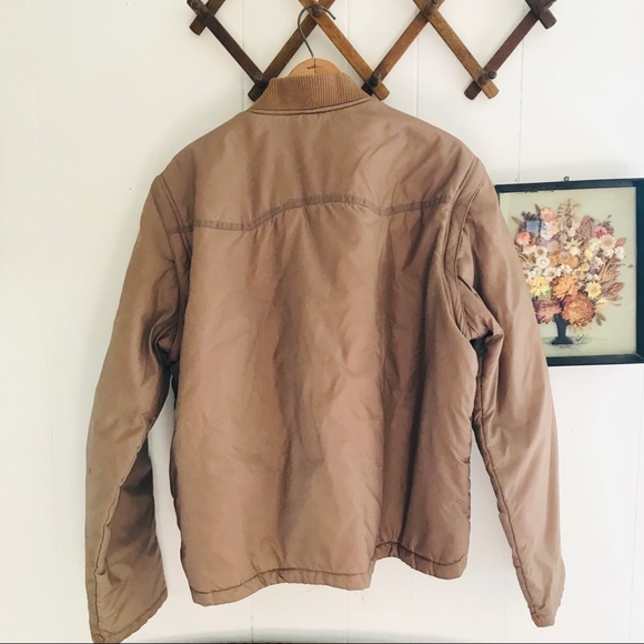Vintage Zip Off Sleeve Bomber Jacket - Picture 7 of 8